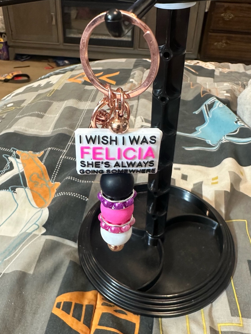 Felicia keychain